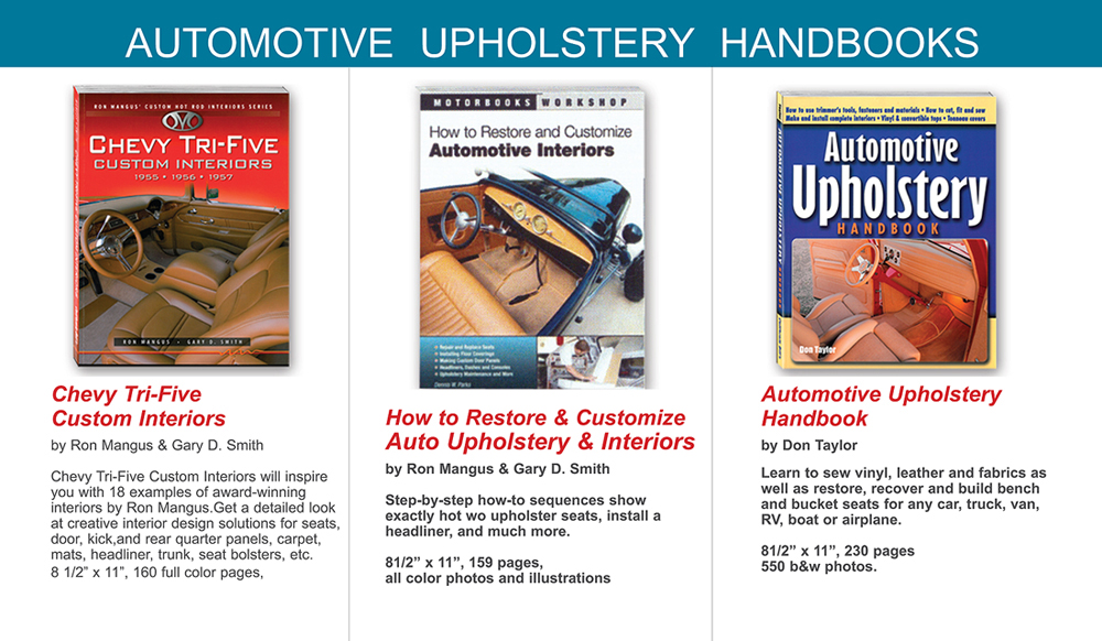 Automotive Upholstery Handbooks